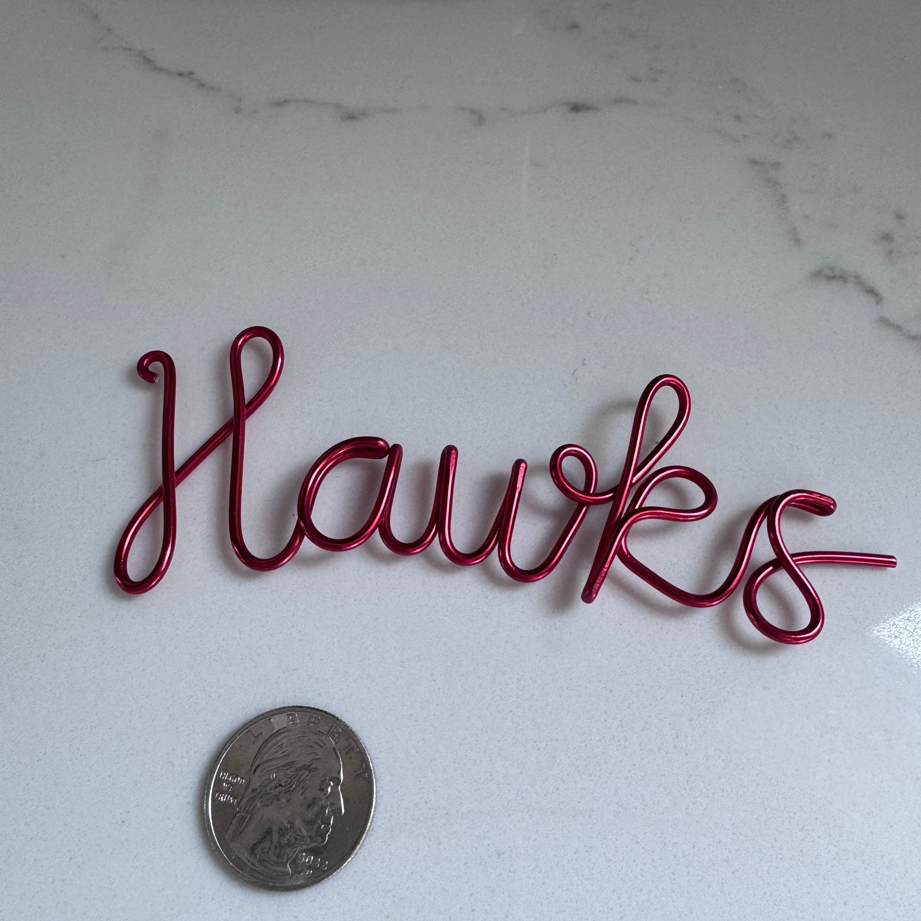 Hawks Script Wire