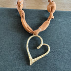 Hometown Heart Bandana Necklace