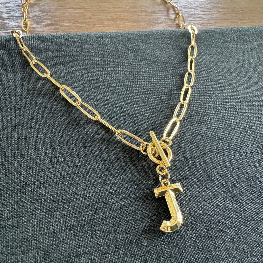 Hometown Initial Necklace