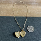 On Cloud 9 Heart Locket Charm Necklace