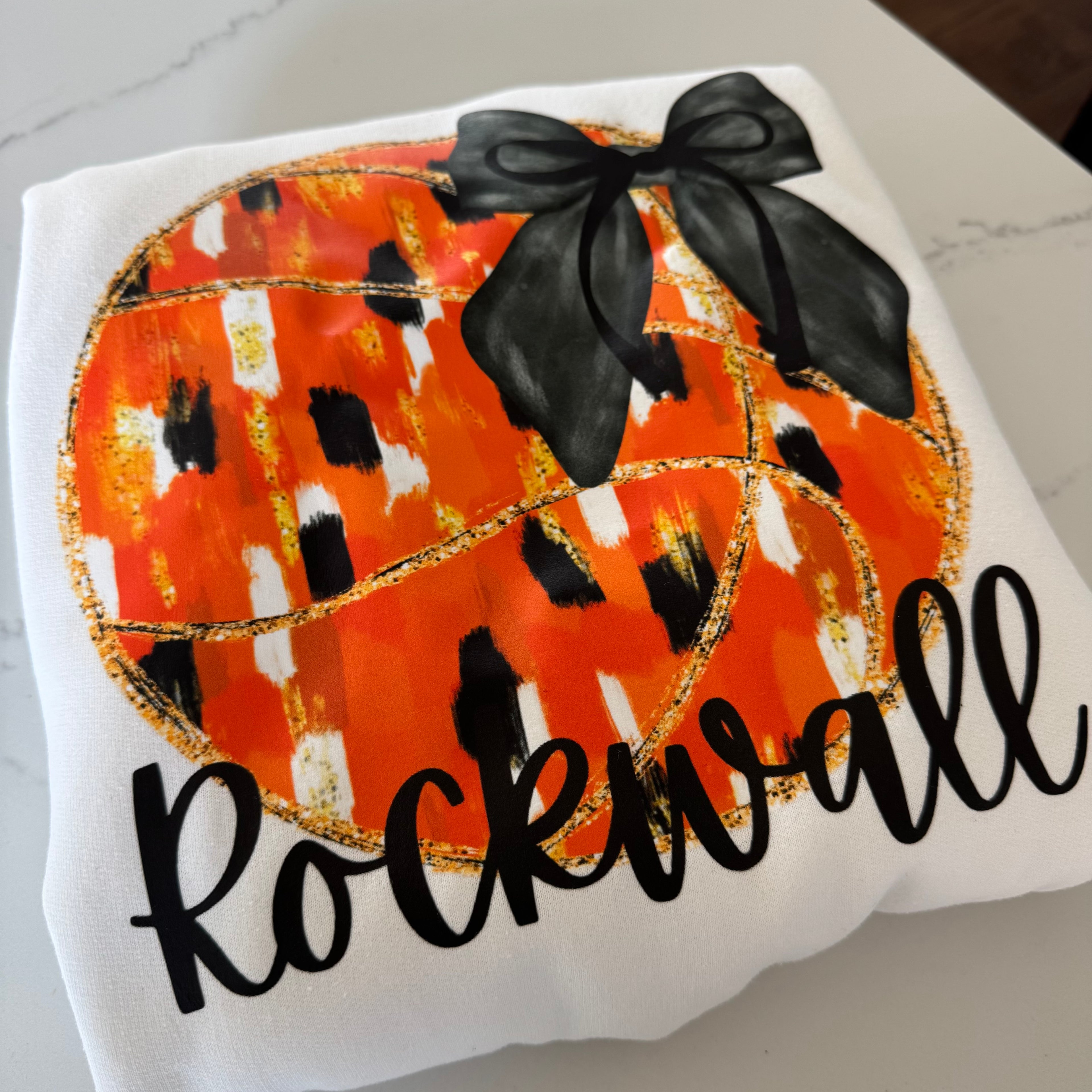 Rockwall Basketball Sweatshirt White