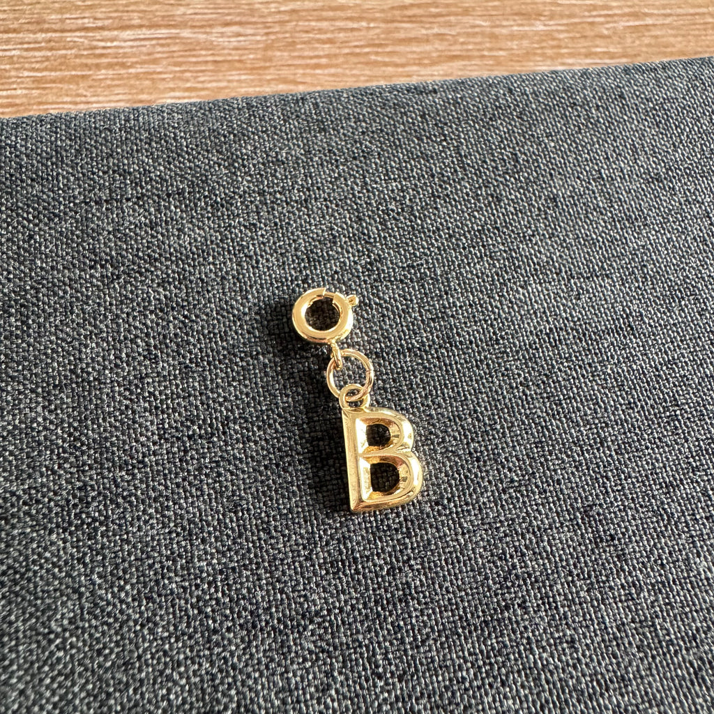Letter Charm with clasp