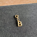 Letter Charm with clasp