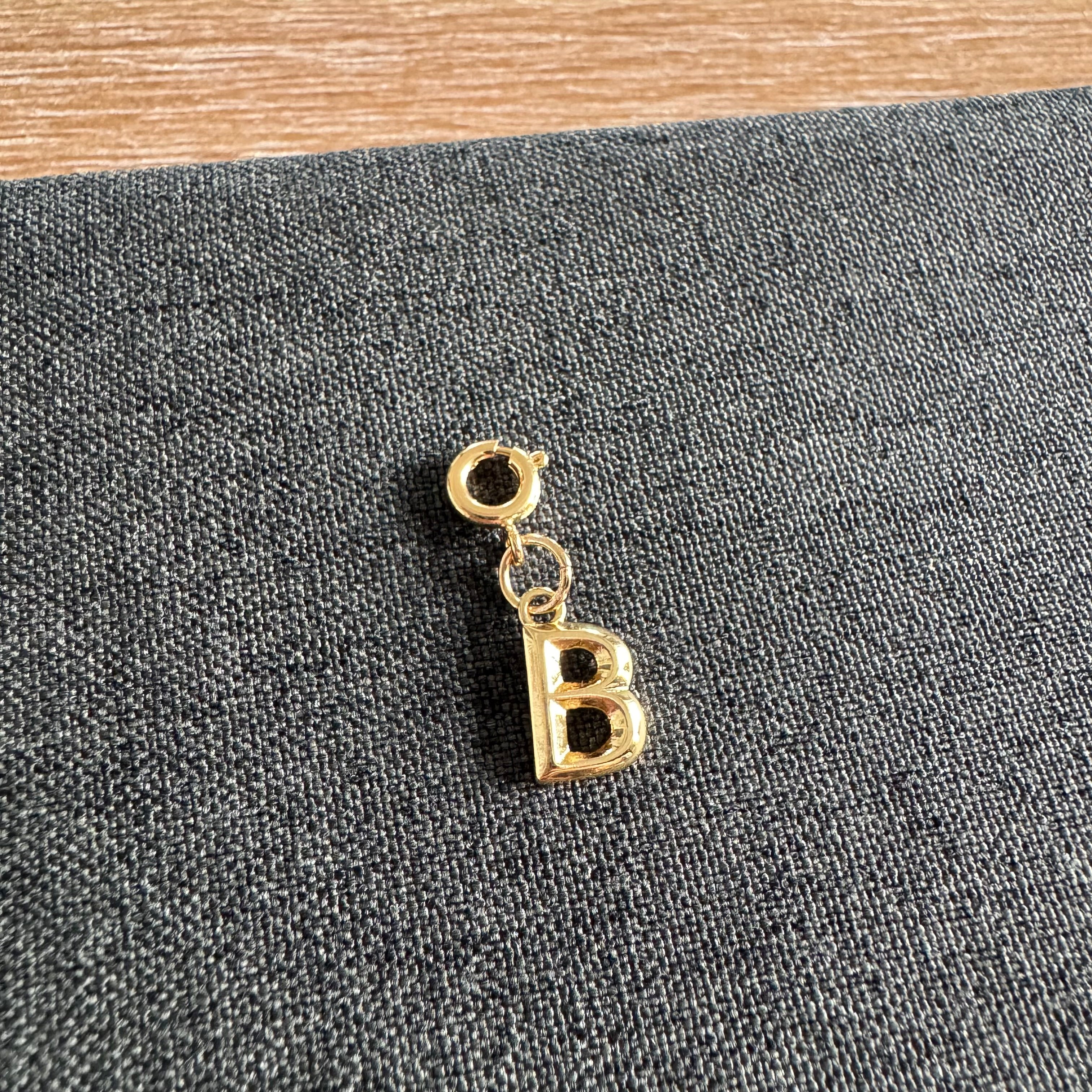 Letter Charm with clasp