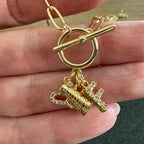 Cheerleader Charm Necklace