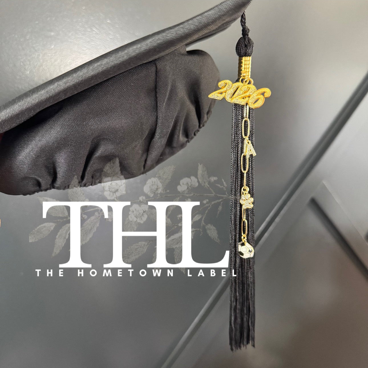 Soccer Graduation Tassel Charm