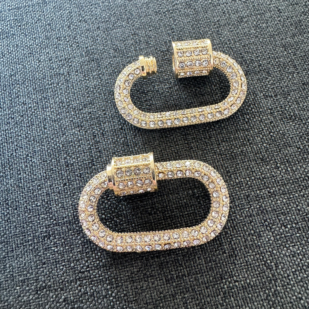 Rhinestone Carabiner
