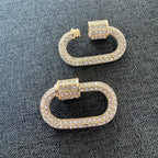 Rhinestone Carabiner