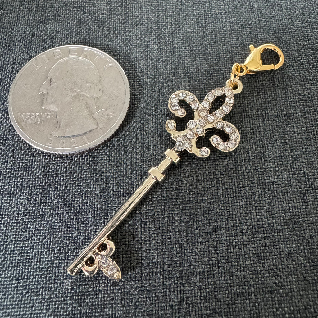 Key Shoe Bag Charm