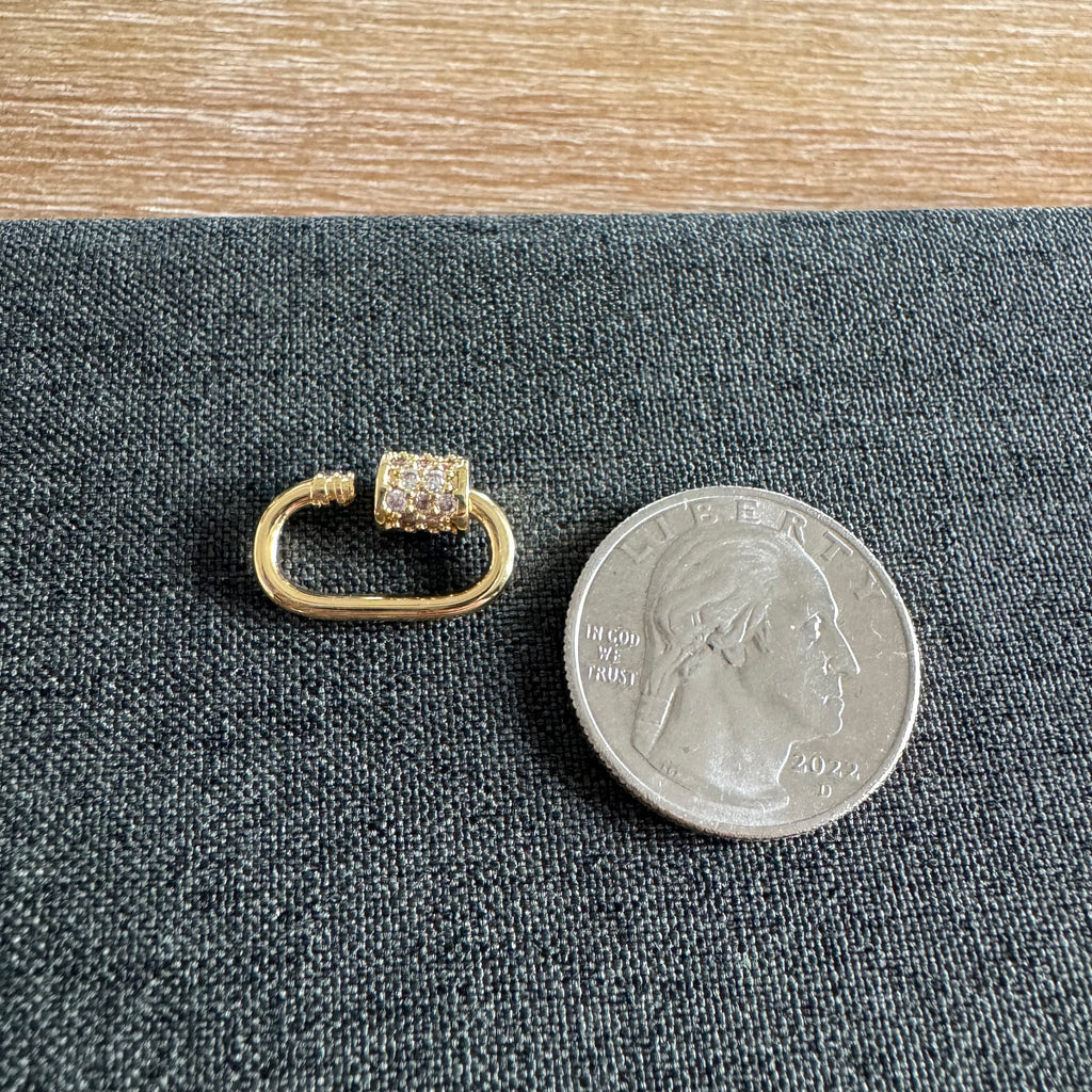 Small Carabiner Clear