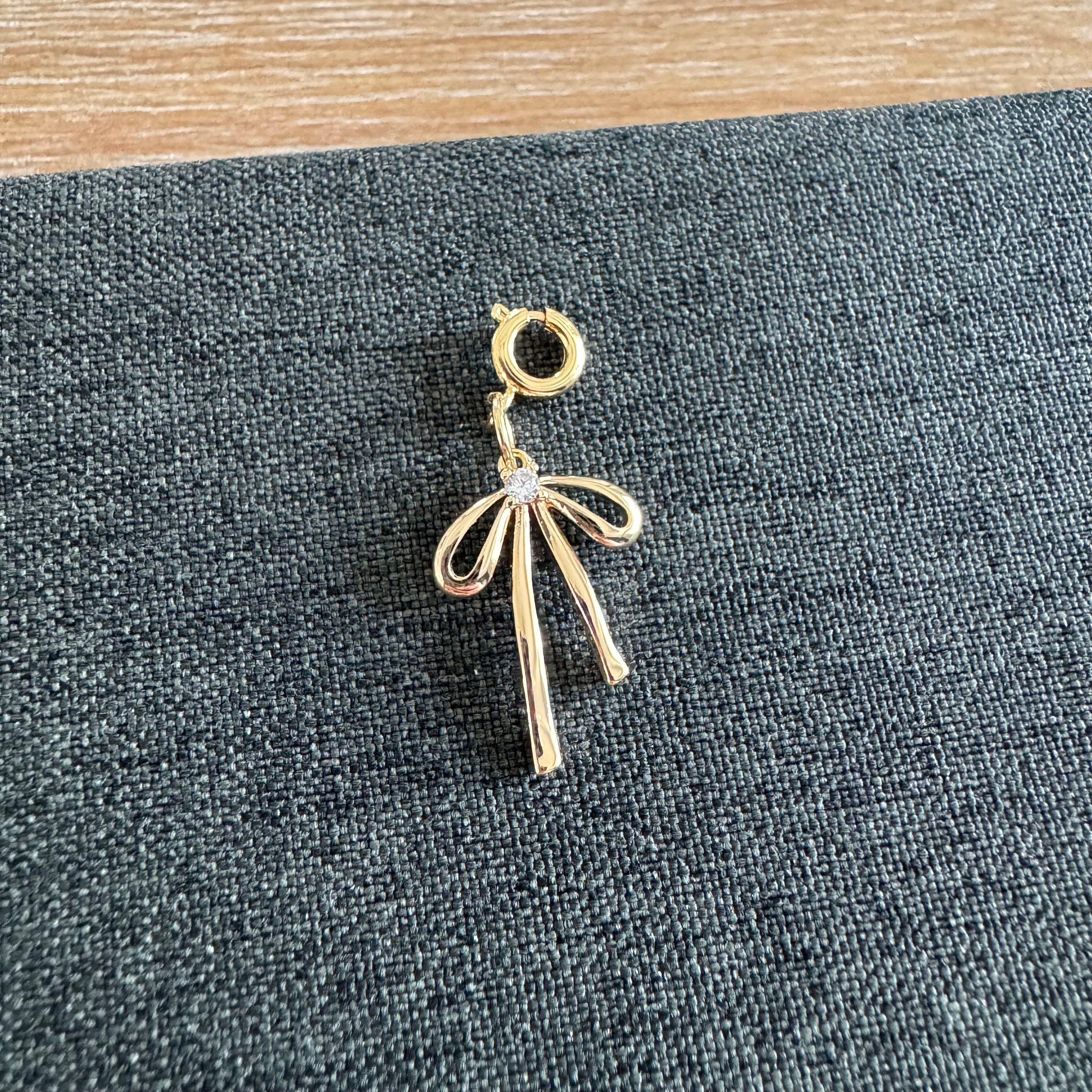 Brandi Bow Charm with clasp