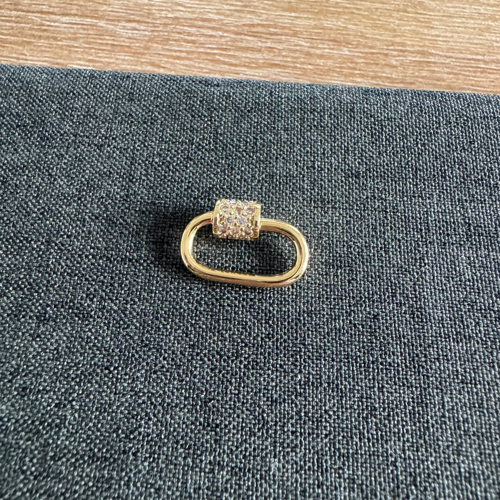 Small Carabiner Clear