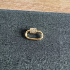 Small Carabiner Clear