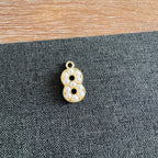 Number Charm Pearl