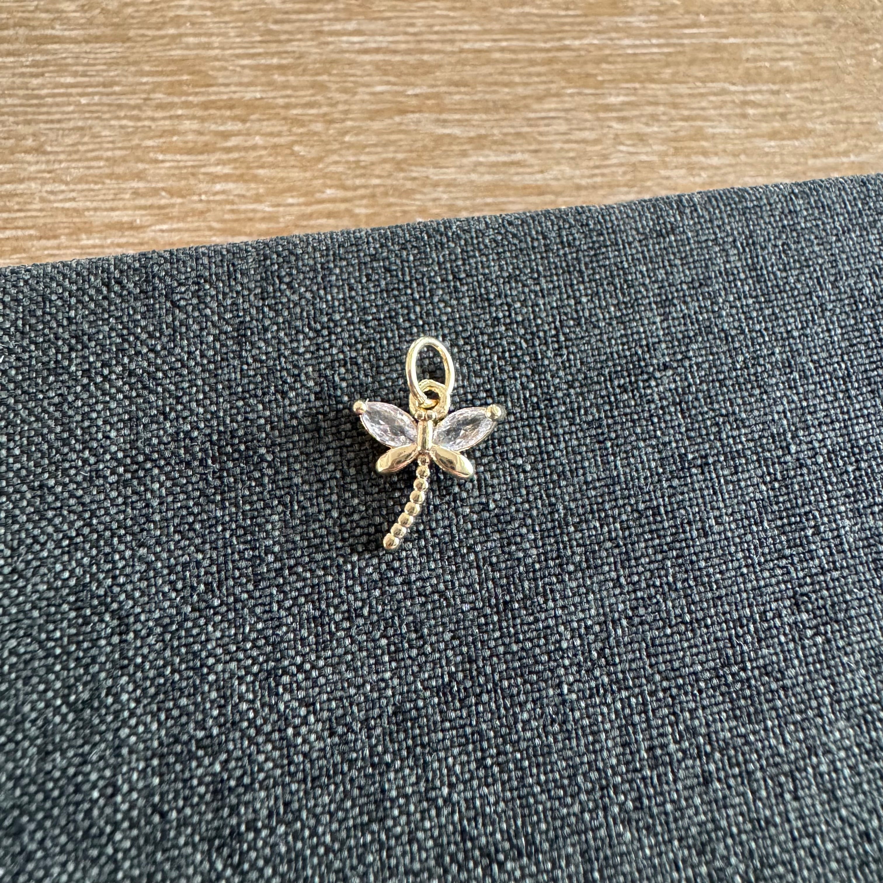 Rowan Dragonfly Charm