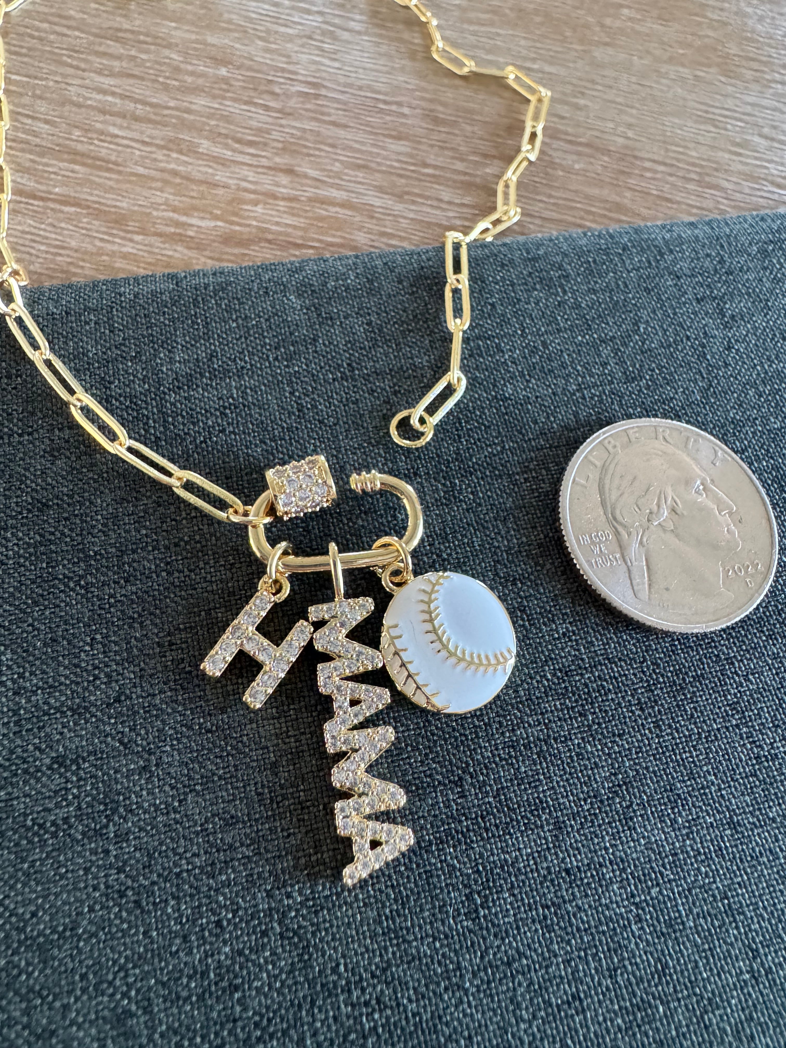 Baseball Mama Necklace