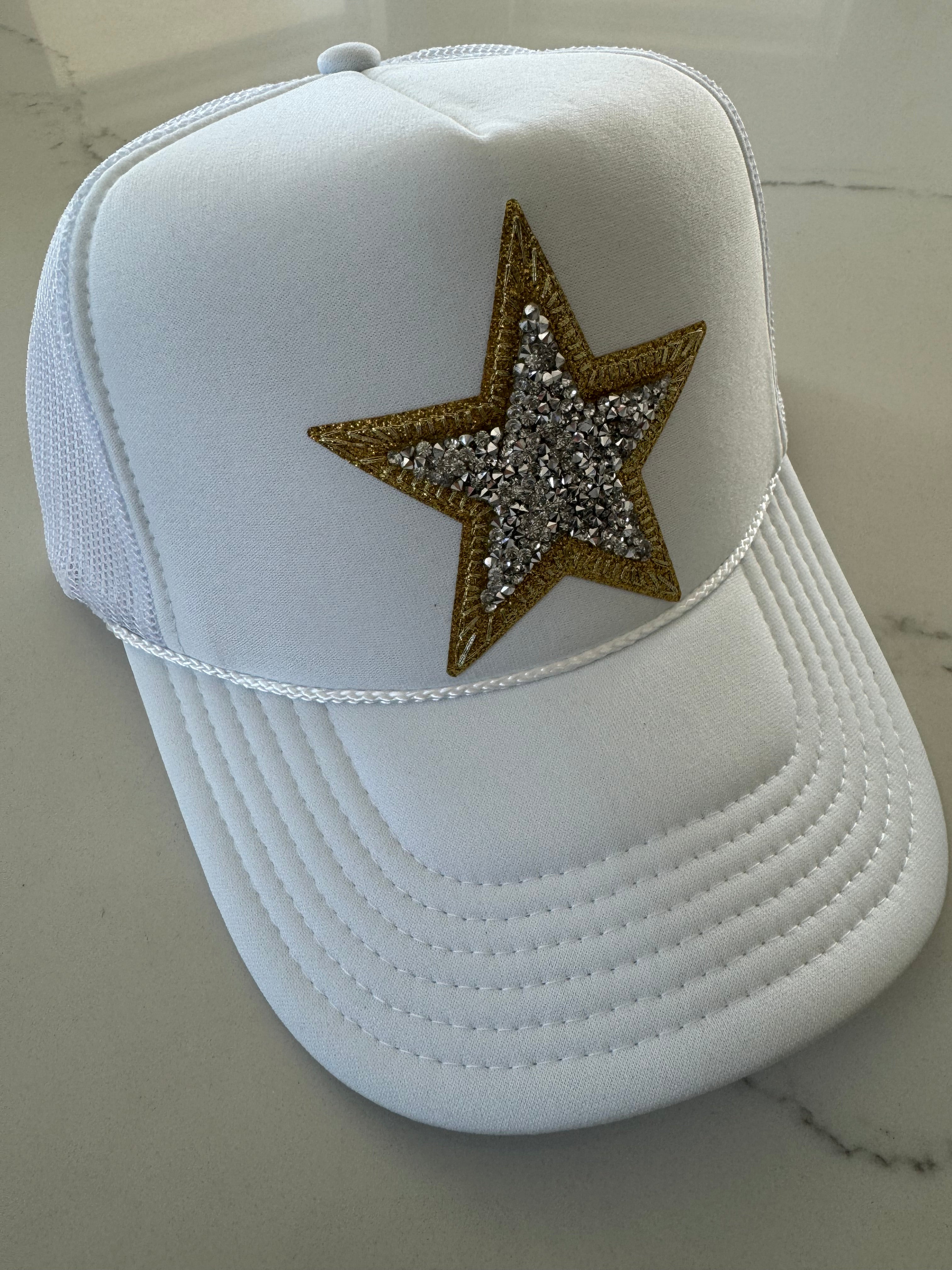 Dual Star White Hat