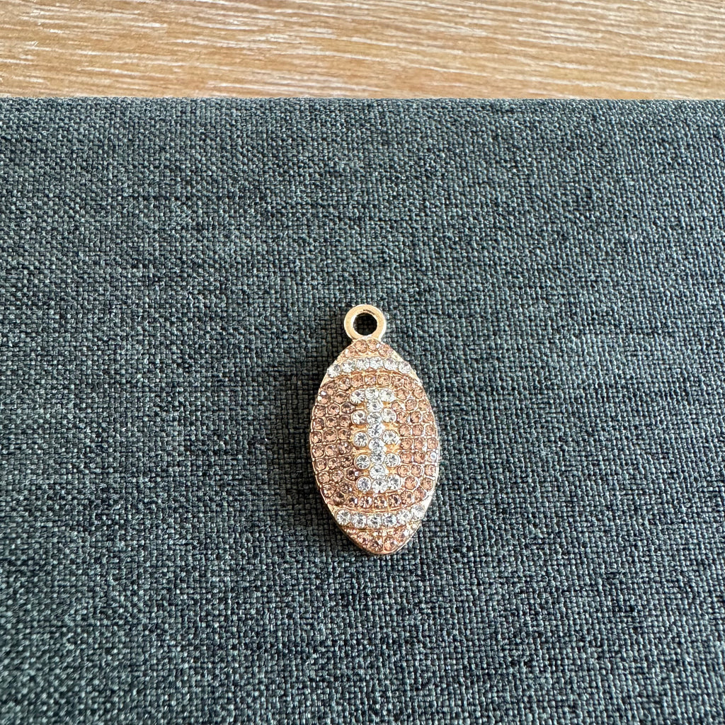 Football Stone Charm