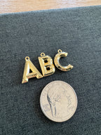 Capital Letter Charm