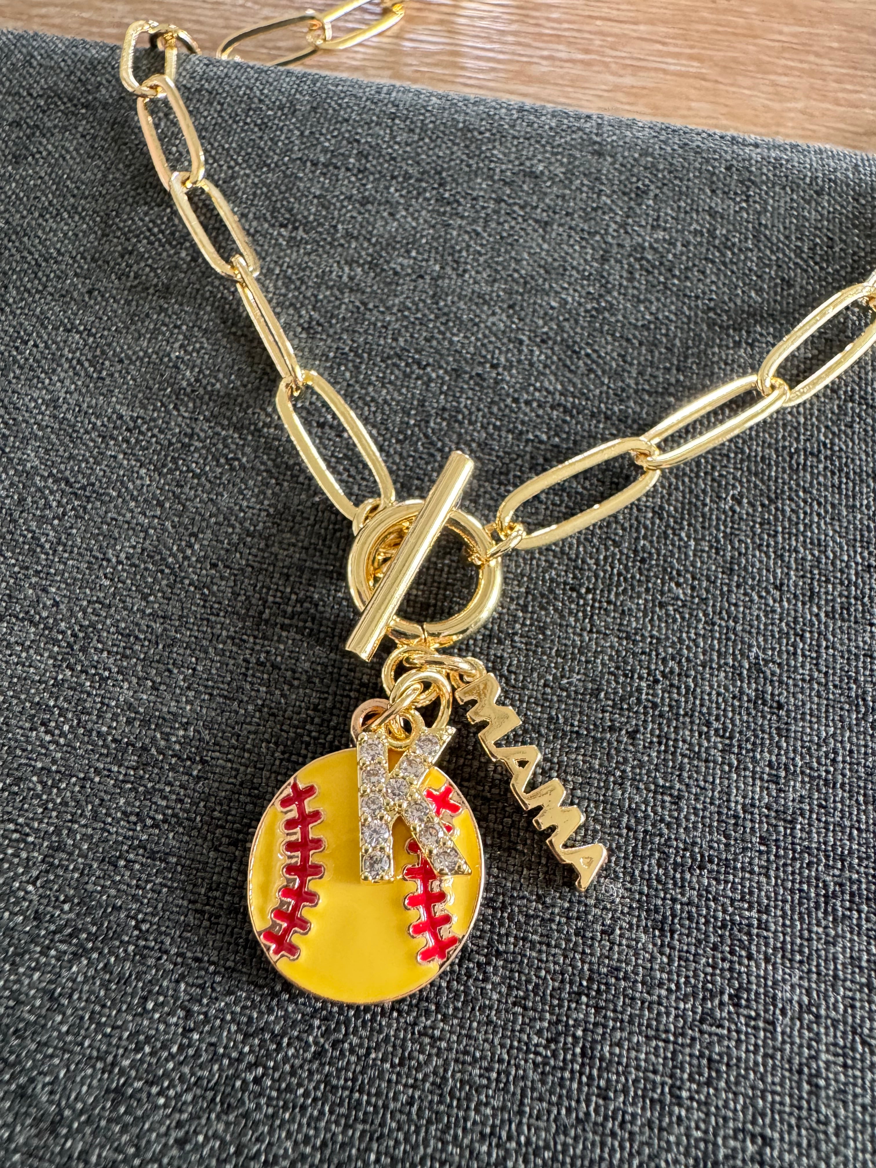 Softball Mama Necklace