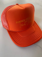 Pumpkin Spice and Jesus Christ Orange Hat