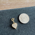 Harlow Heart Charm with clasp