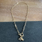 Cheerleader Megaphone Charm Necklace
