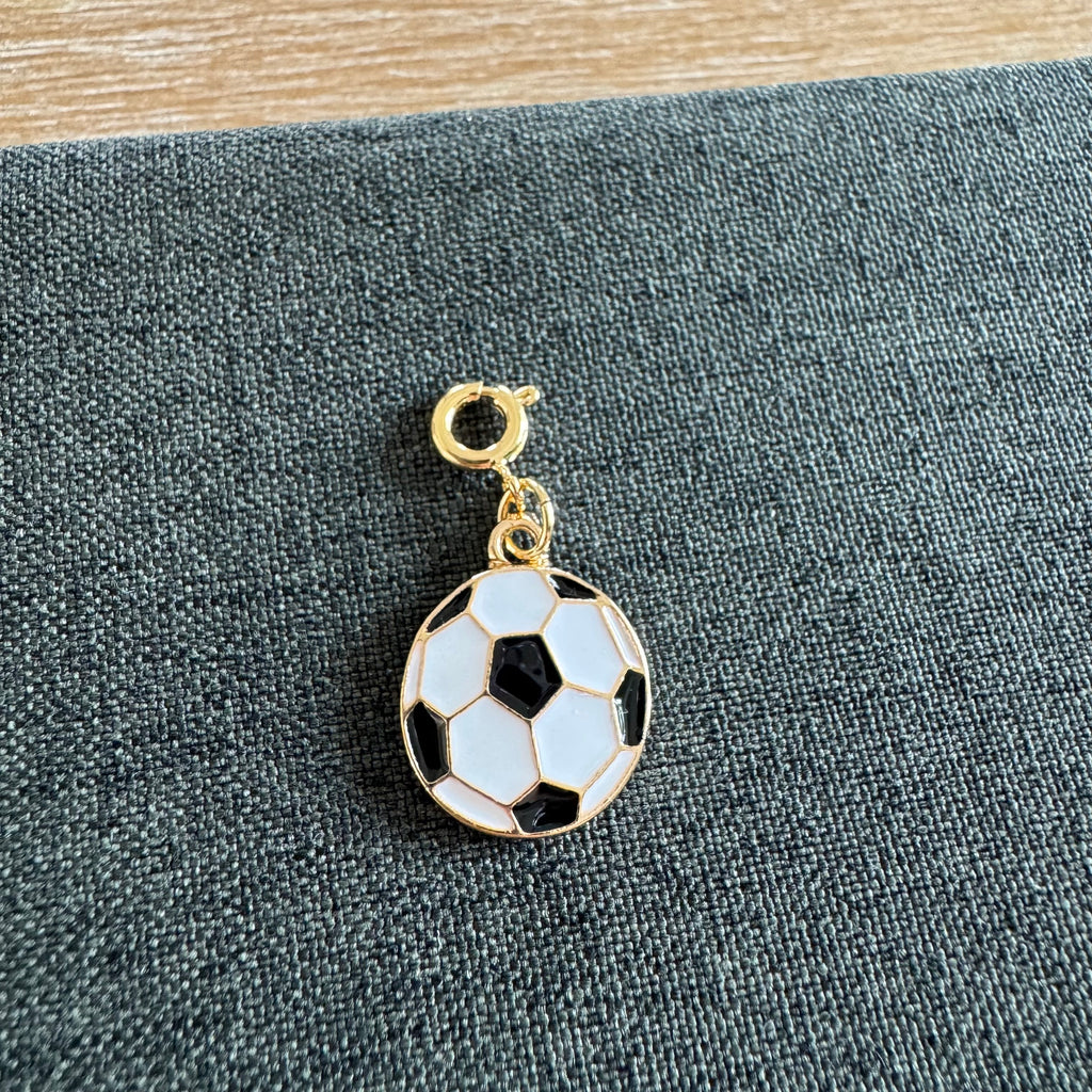 Soccer Charm with Clasp