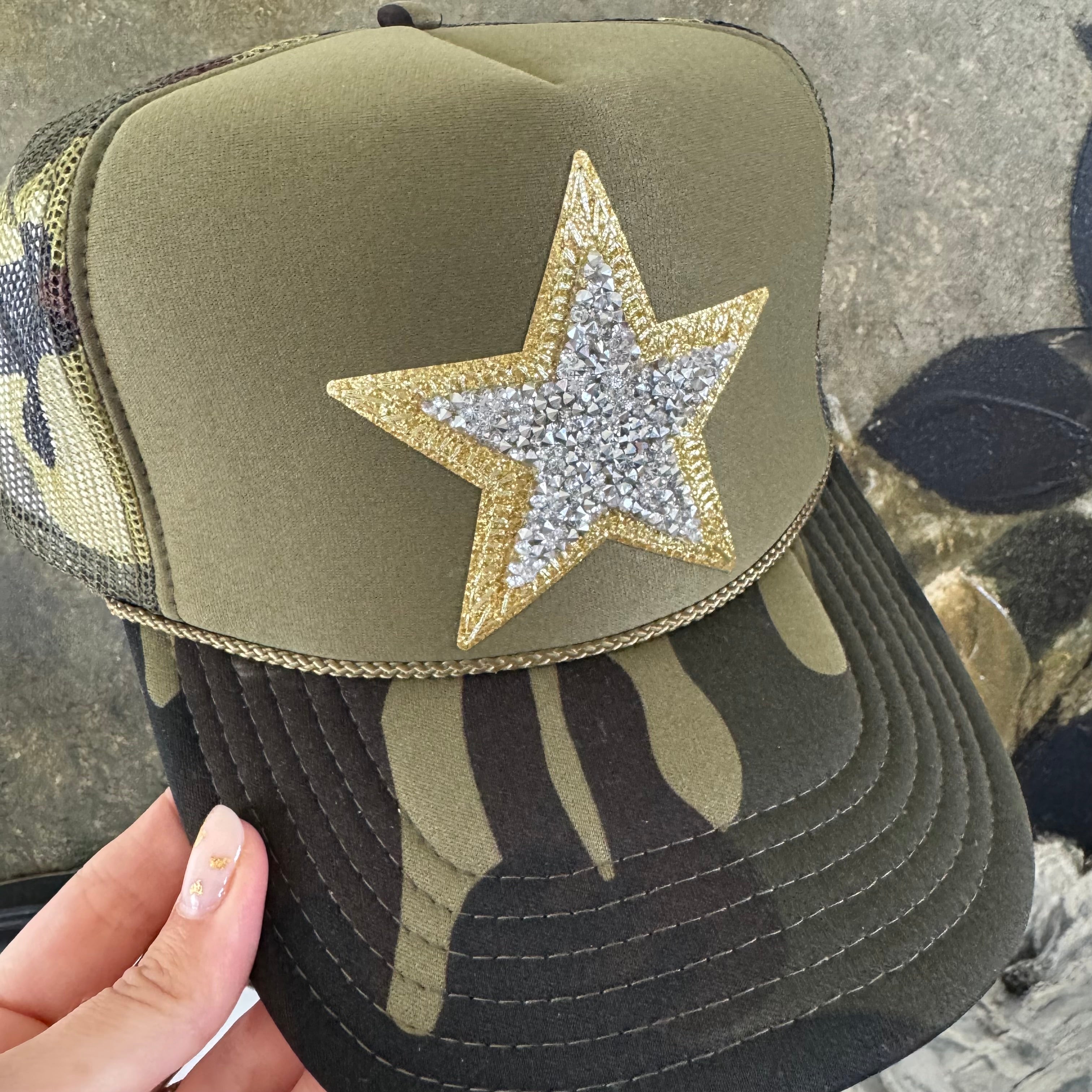 Dual Star Camo Hat