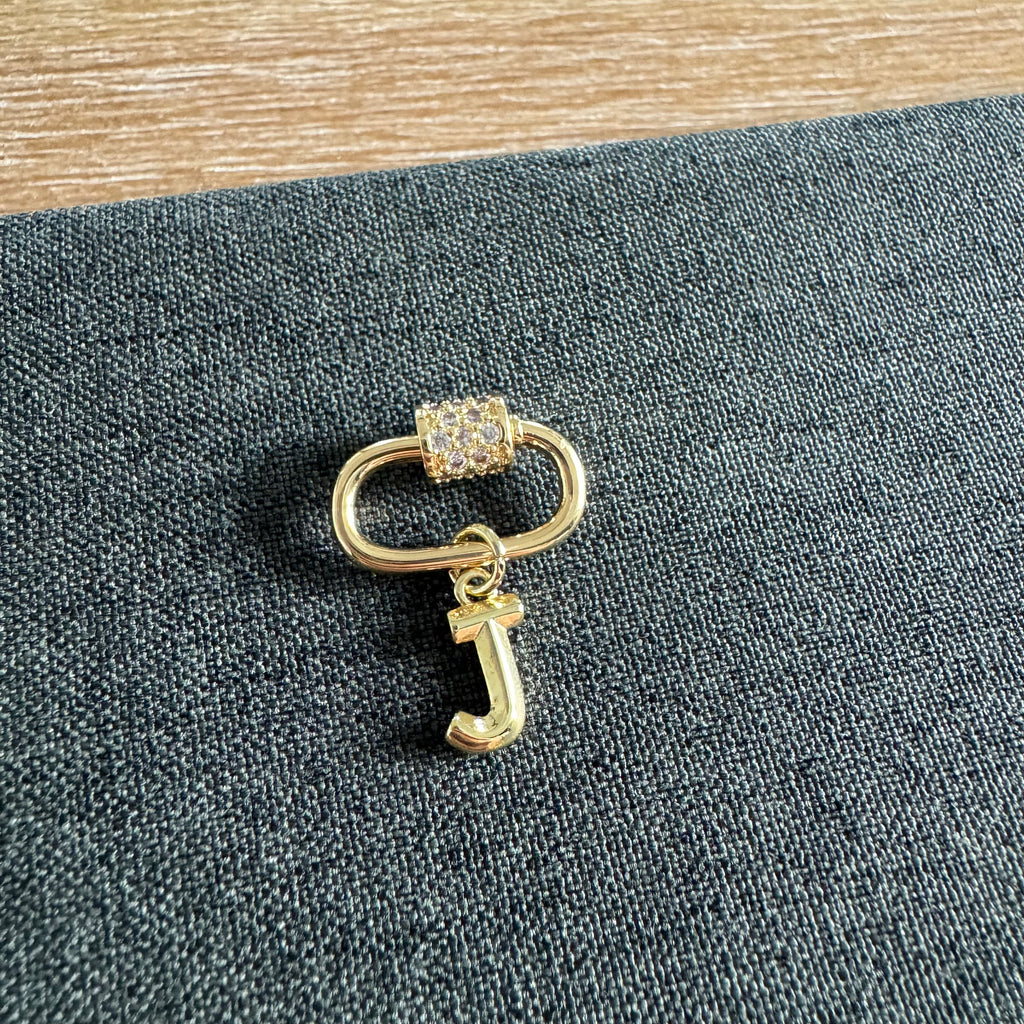 Custom Small Letter Carabiner
