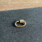 Small Carabiner Clear