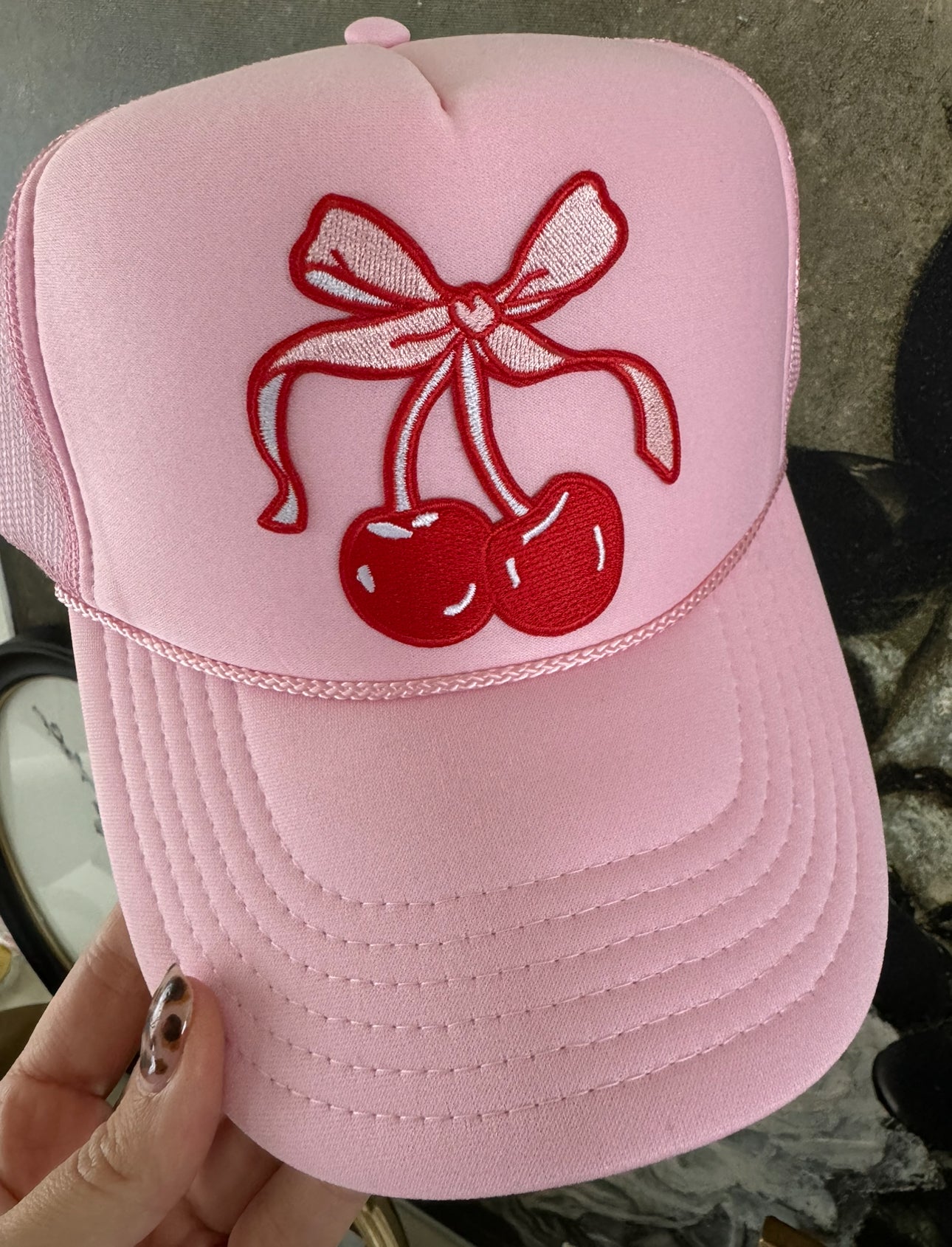 Cherry Pink Hat