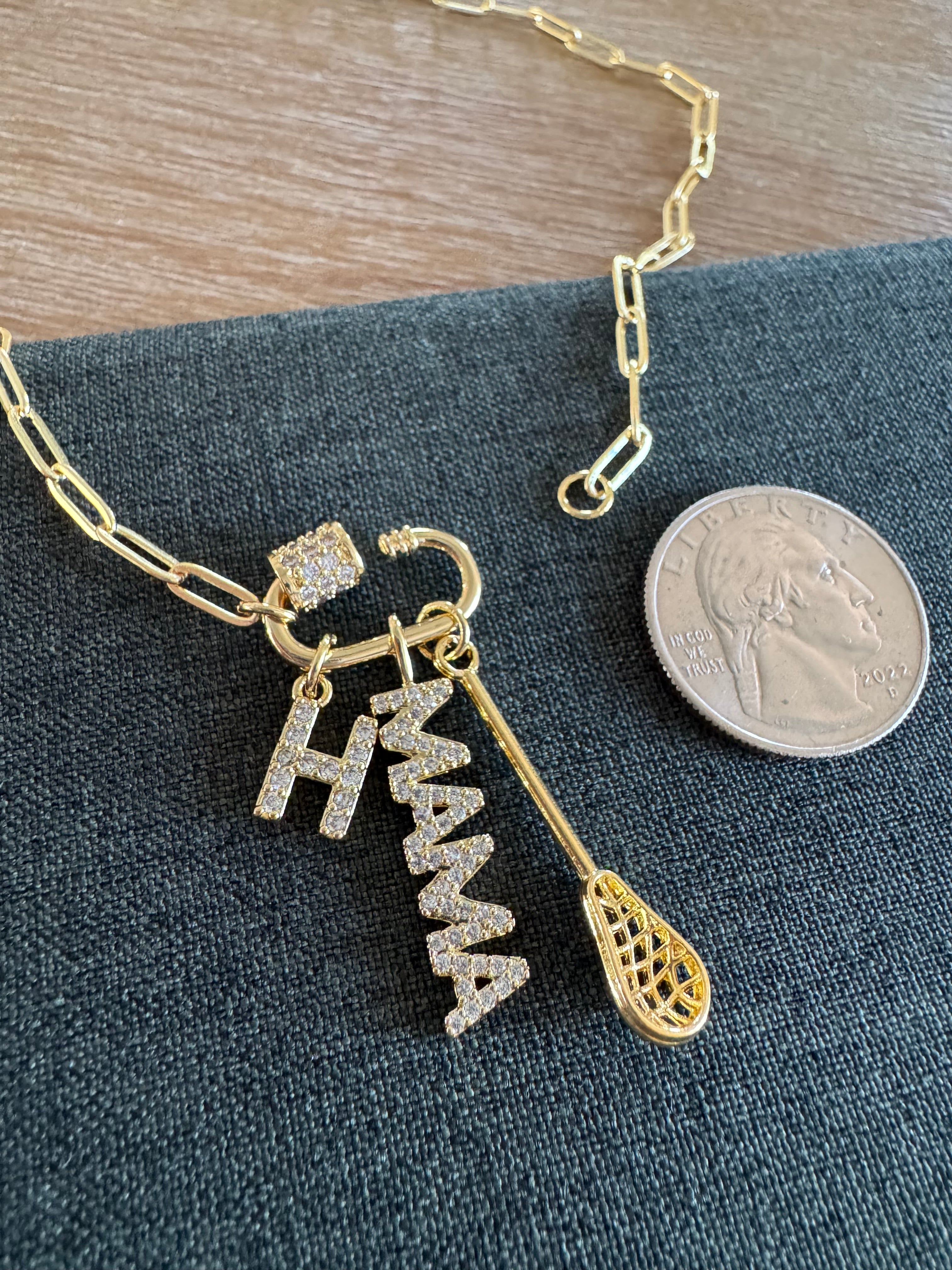 Lacrosse Mama Necklace