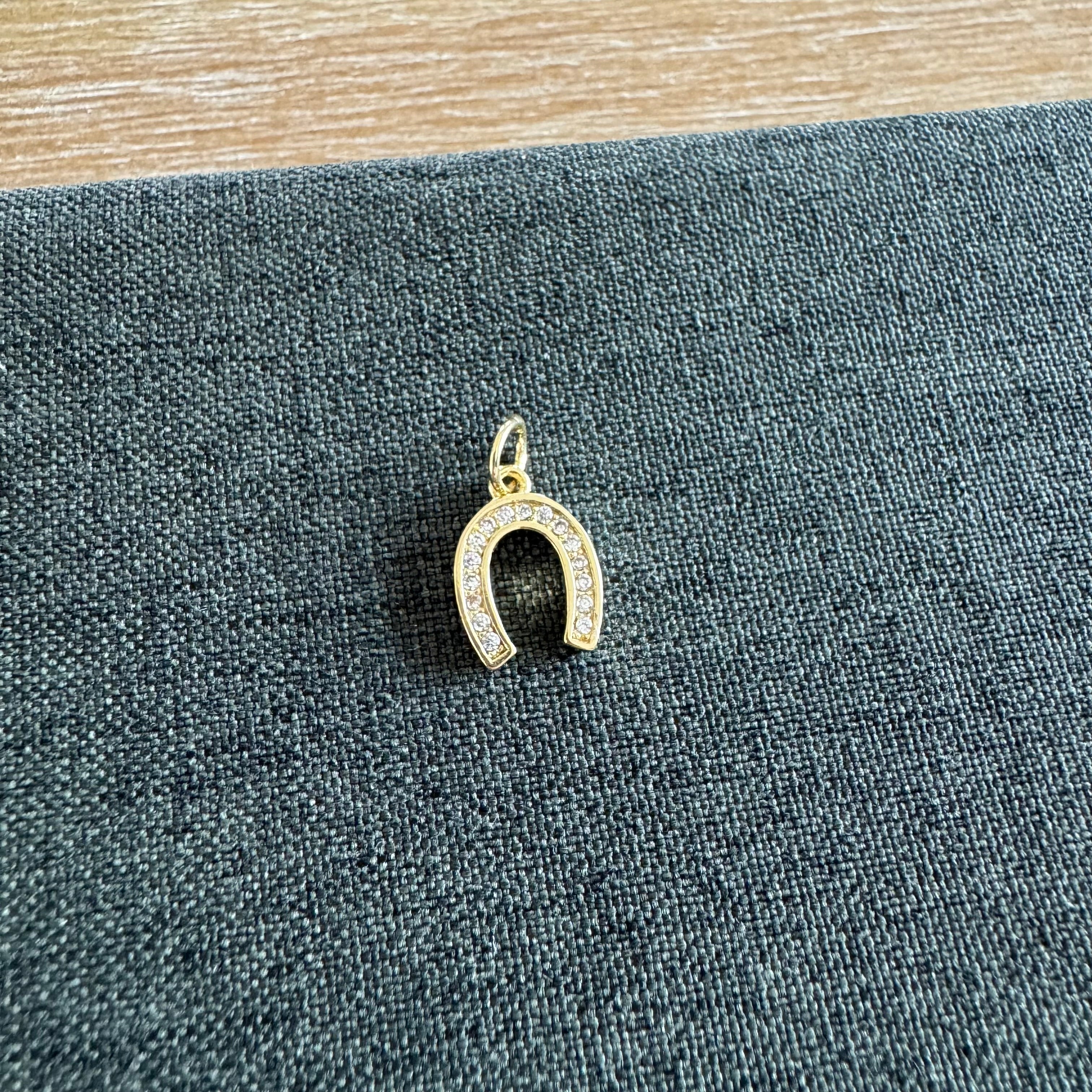 Hunter Horseshoe Charm
