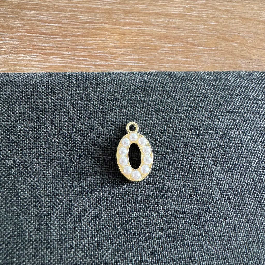 Number Charm Pearl