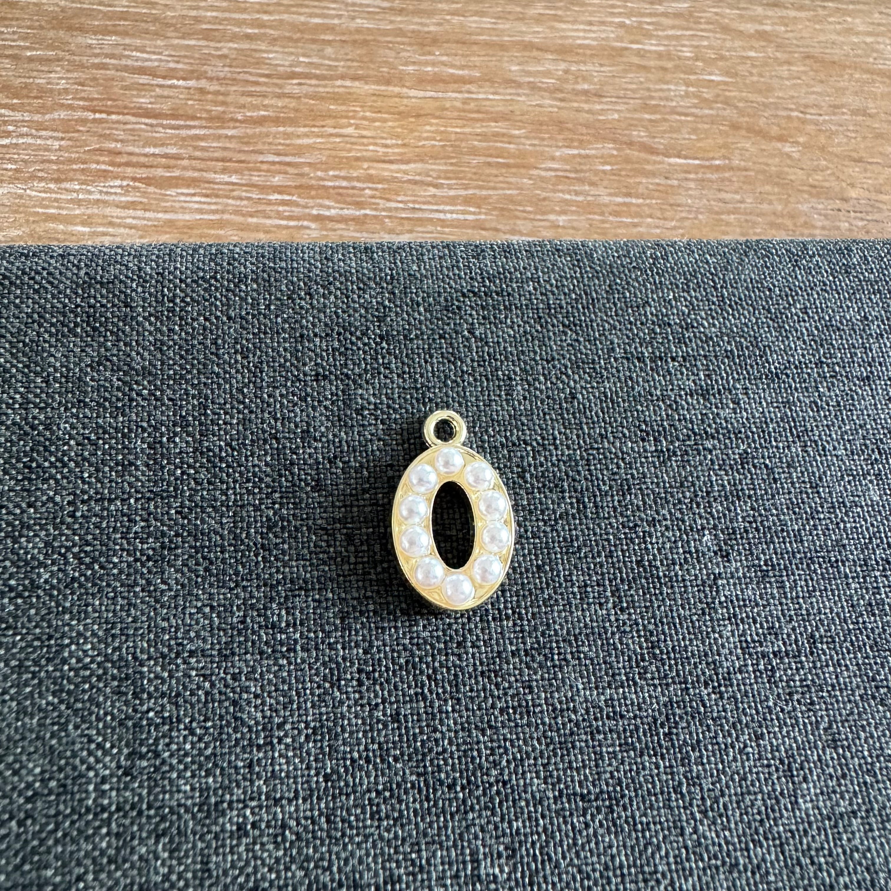 Number Charm Pearl