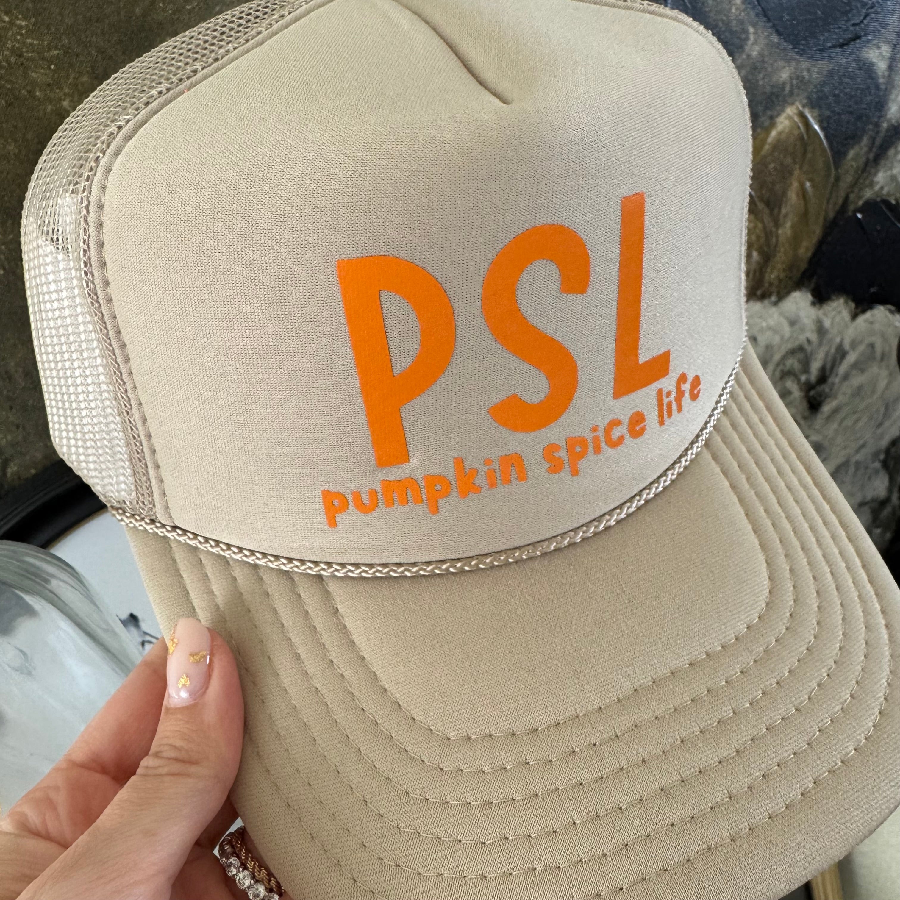 Pumpkin Spice Life Tan Hat