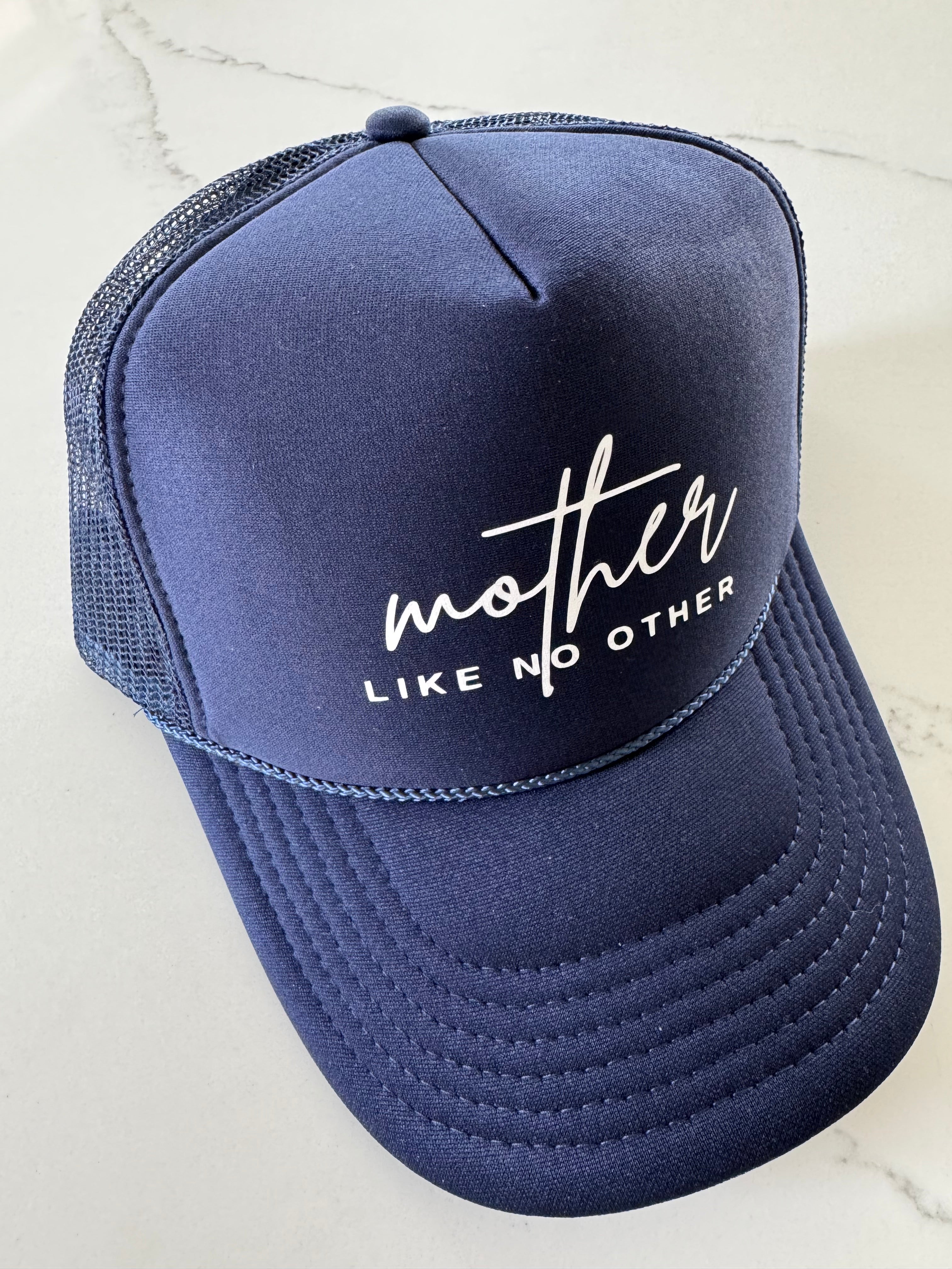 Mother Like No Other Navy Blue Hat