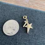 Sophia Star Charm with Initial on clasp
