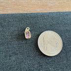 Frame Stone Charm pink