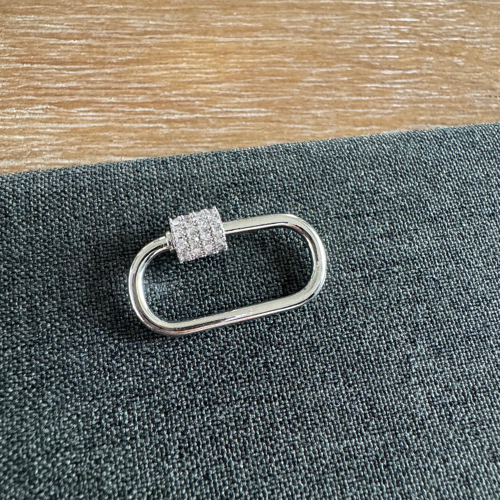 Rhinestone Carabiner
