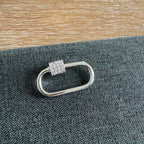 Rhinestone Carabiner