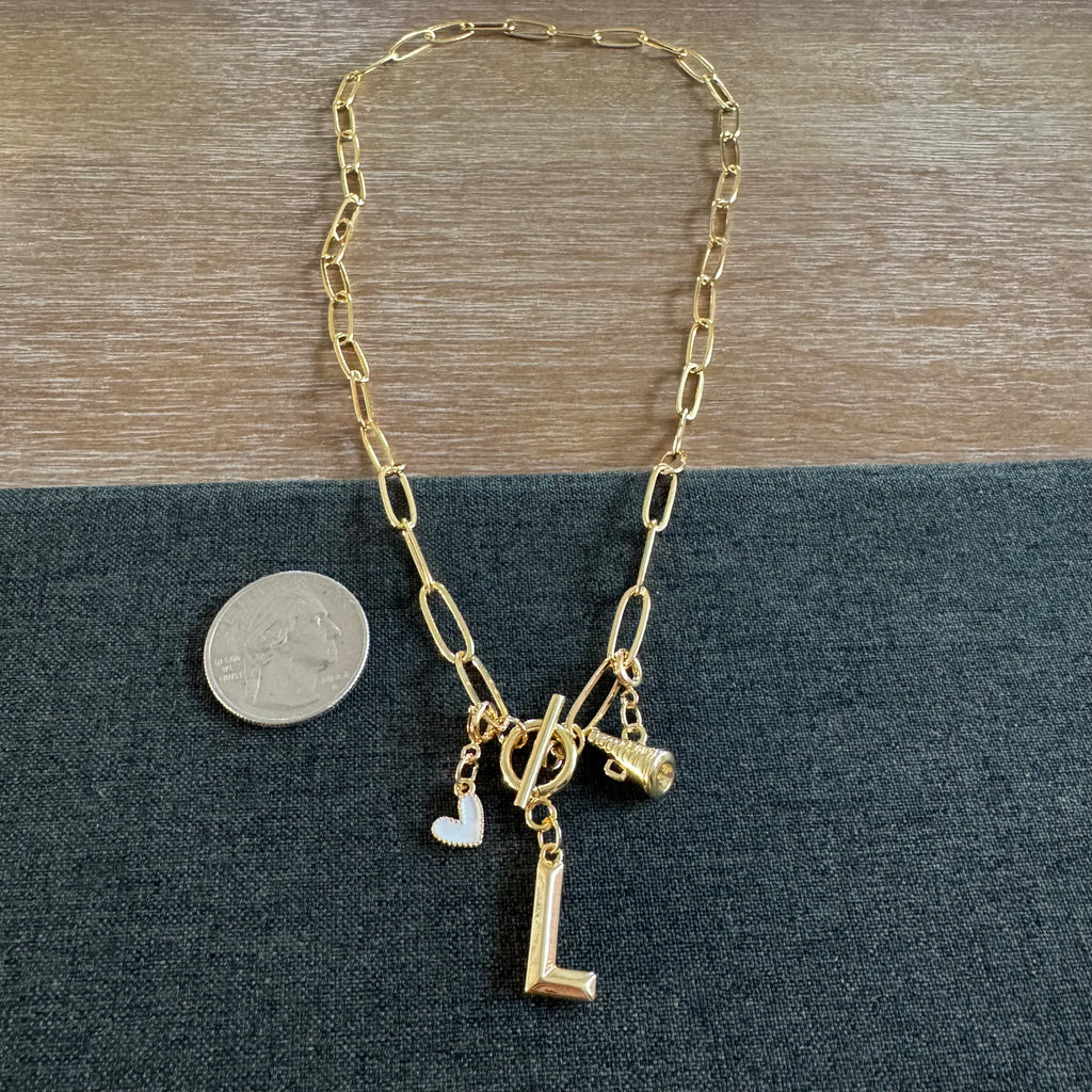 Cheer Charm Necklace