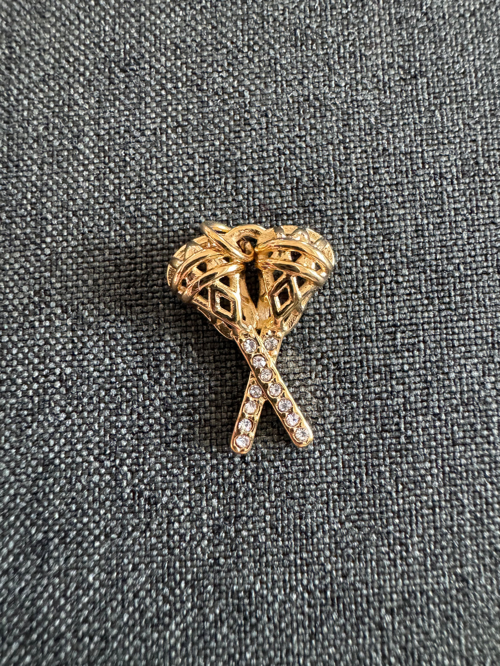 Lacrosse Stone Charm