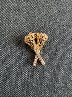 Lacrosse Stone Charm