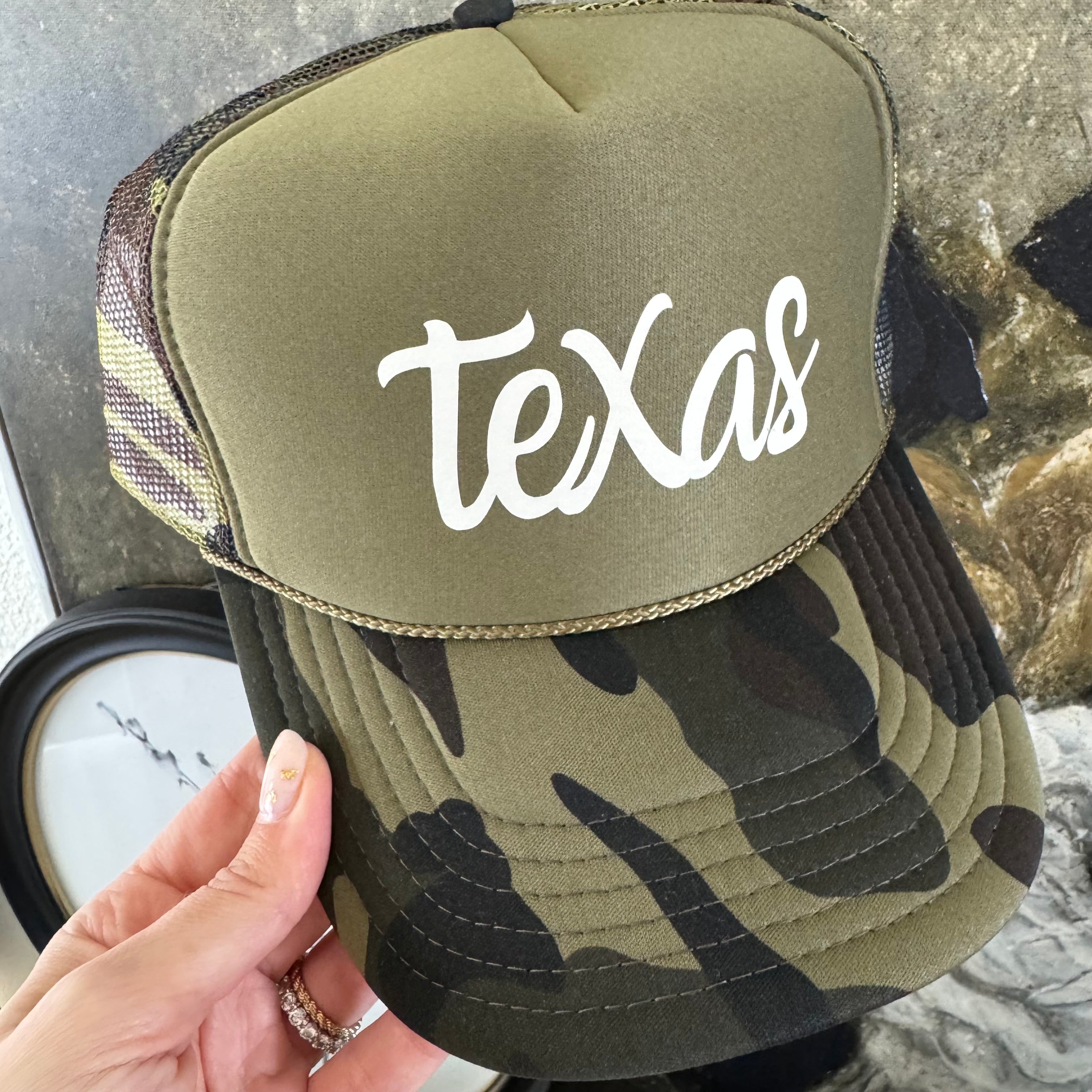 Texas Camo Hat