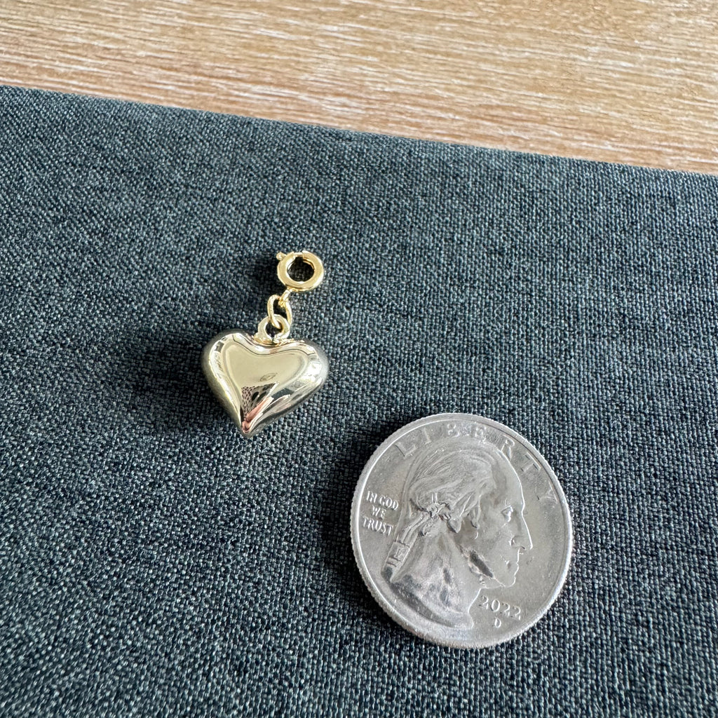 Hazel Heart Charm with clasp