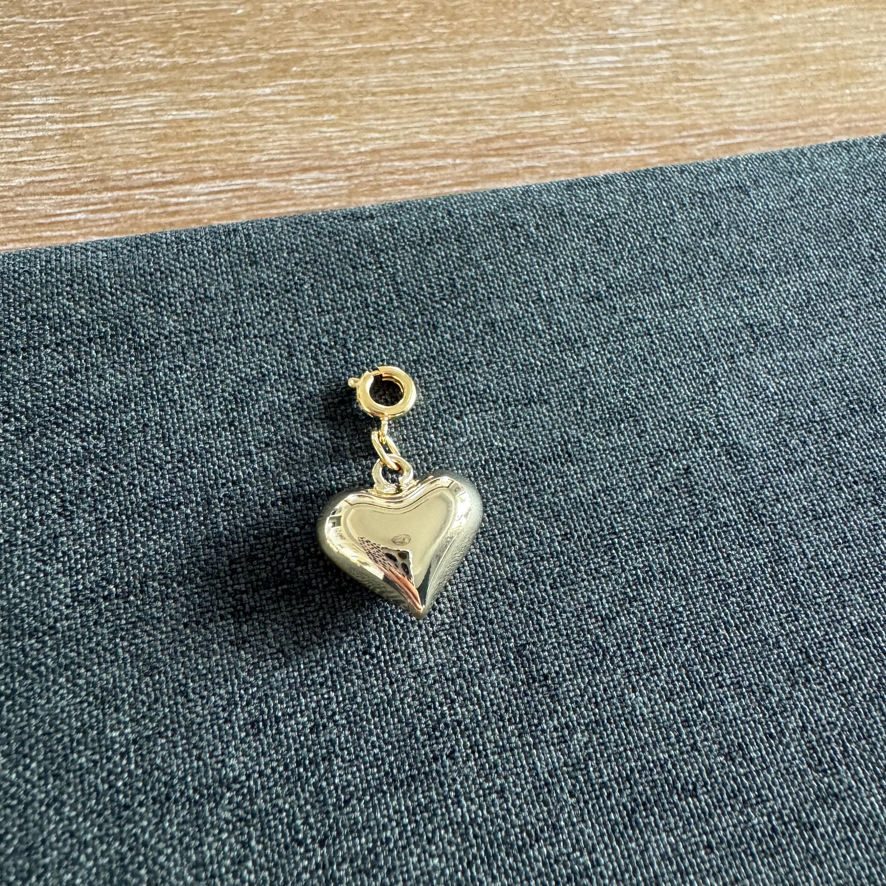 Hazel Heart Charm with clasp