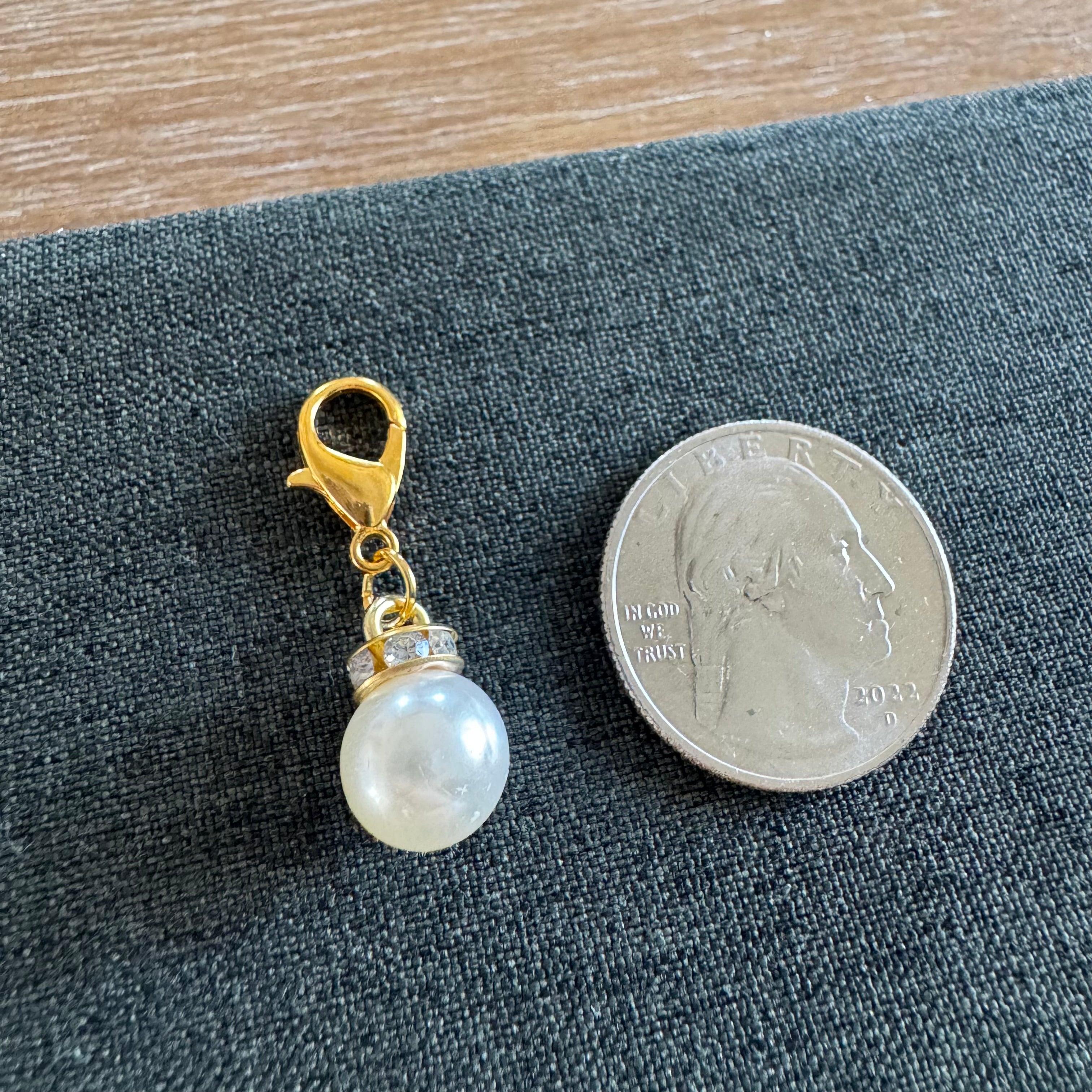 Pearl Shoe Charm