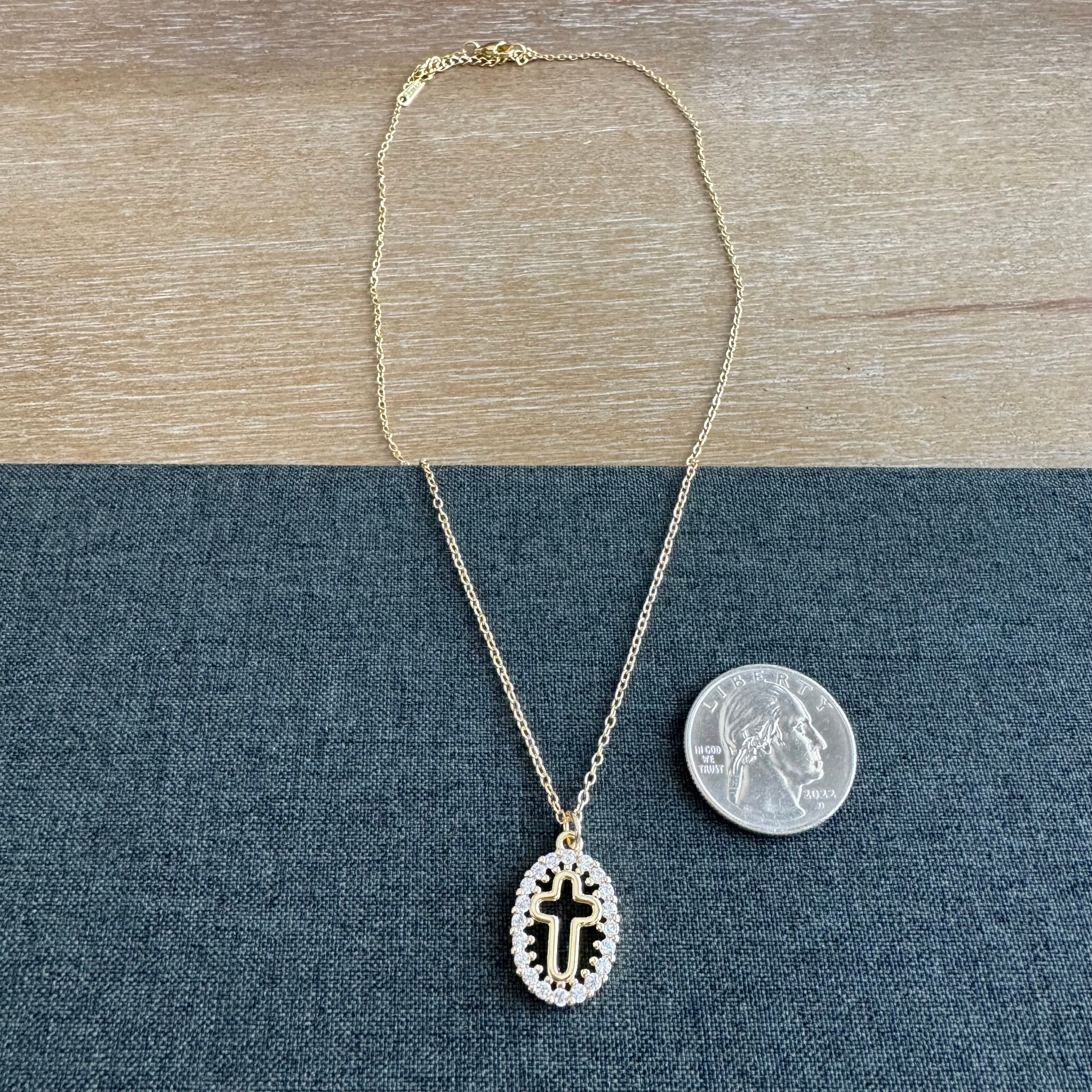 Arden Cross Necklace